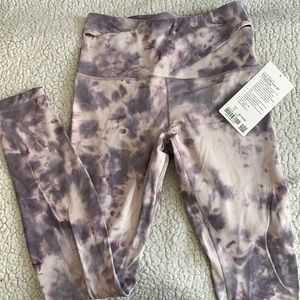 Lululemon full length tie dye leggings